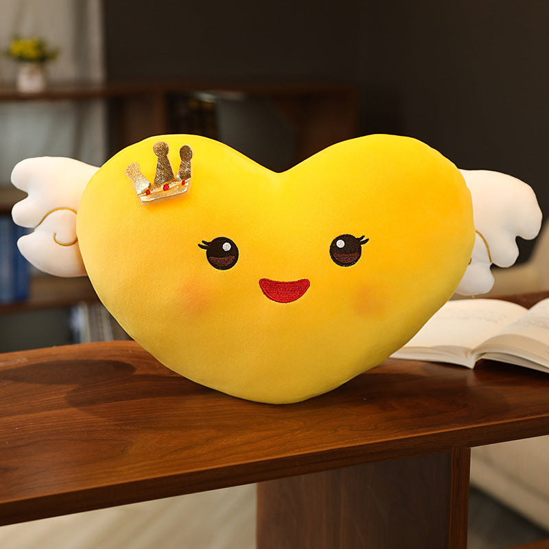 Angel Wings Love Pillow Cushion Plush Toy