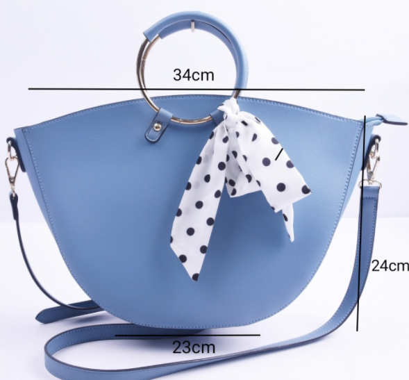 Fashion Bow Metal Handbag