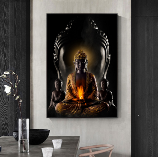 Buddha Wall Art Canvas