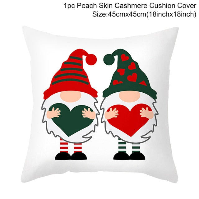 Red Cartoon Letter Series Valentine's Day Pillowcase