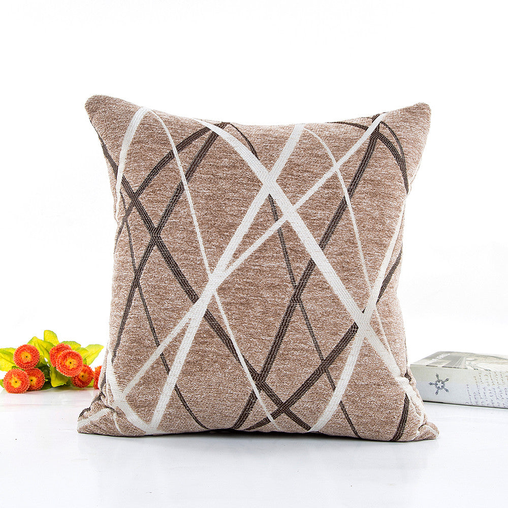 Modern Simple Striped Pillowcase