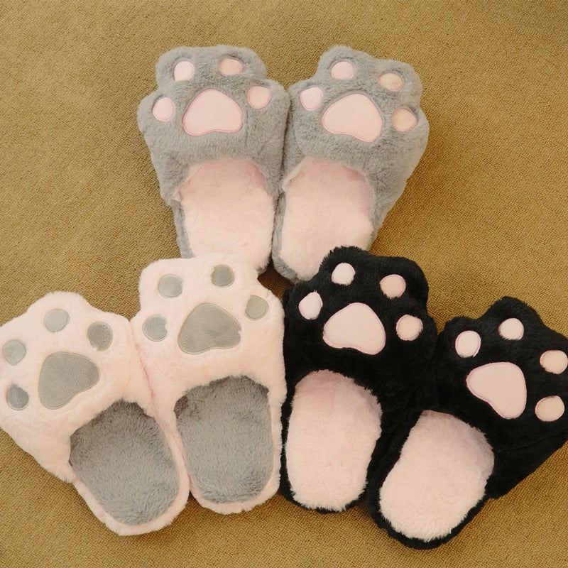 Cat paw slippers