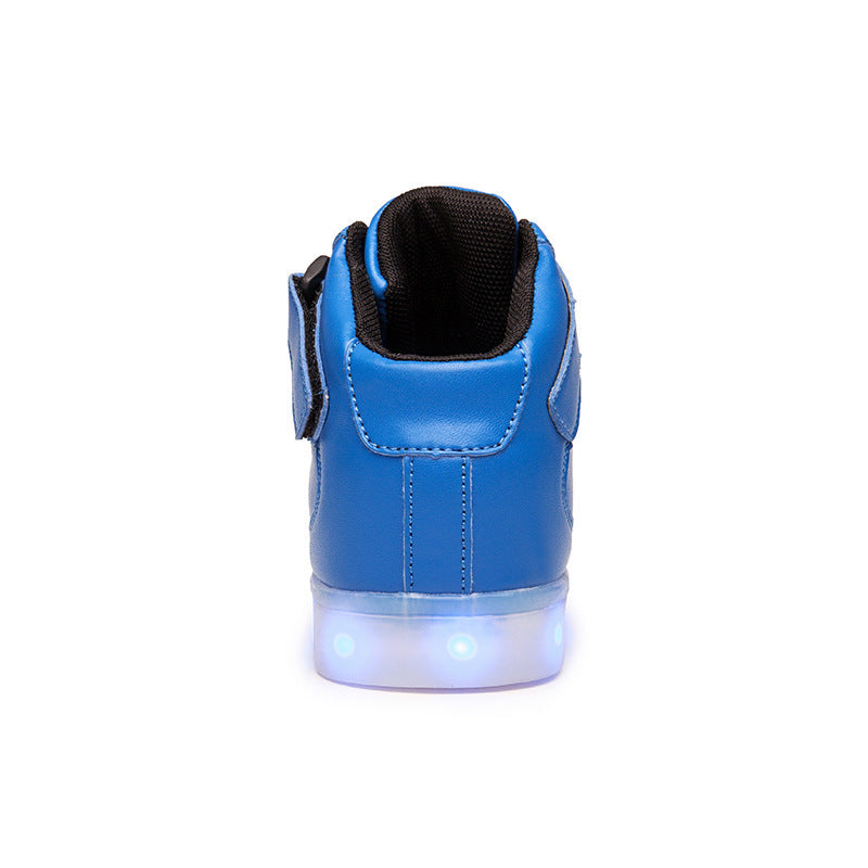 Children Lamp Fluorescent Usb Charging Shoes