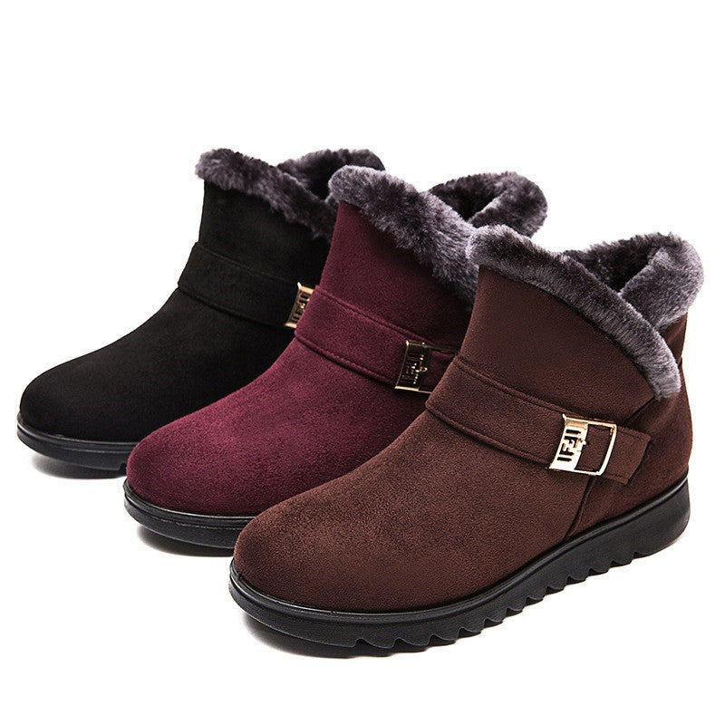 Plush Snow Boots