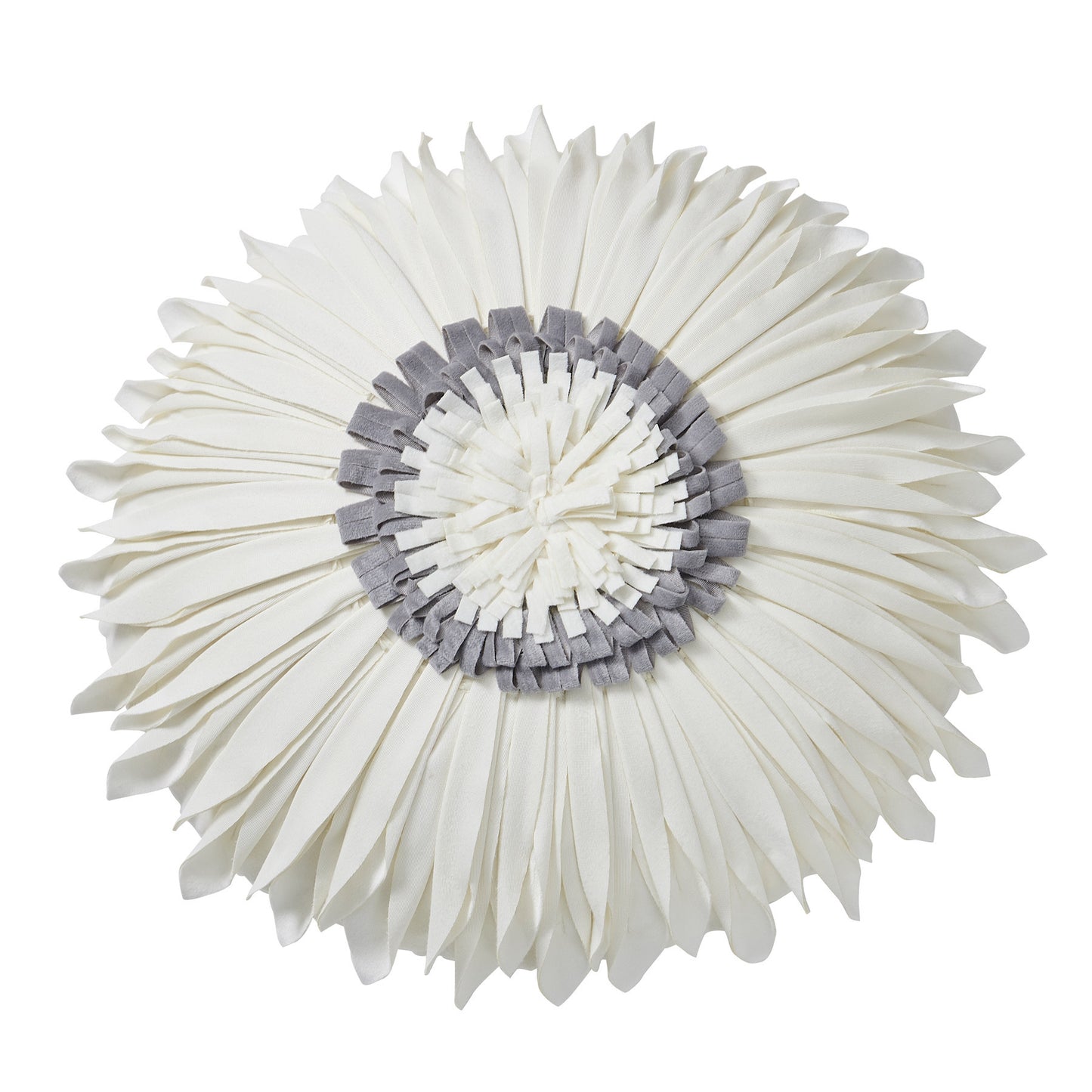 Sun Flower Explosion Round Chrysanthemum Pillow