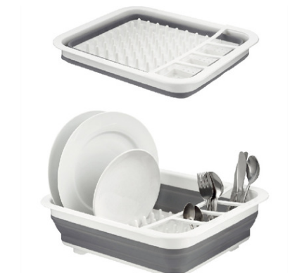 Folding Kitchen Drain Dish Rack