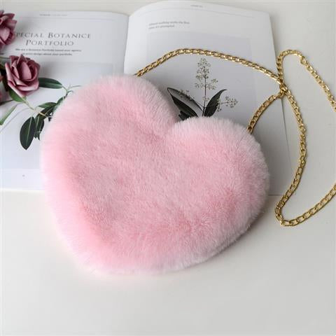 Love Plush Chain Shoulder Bag