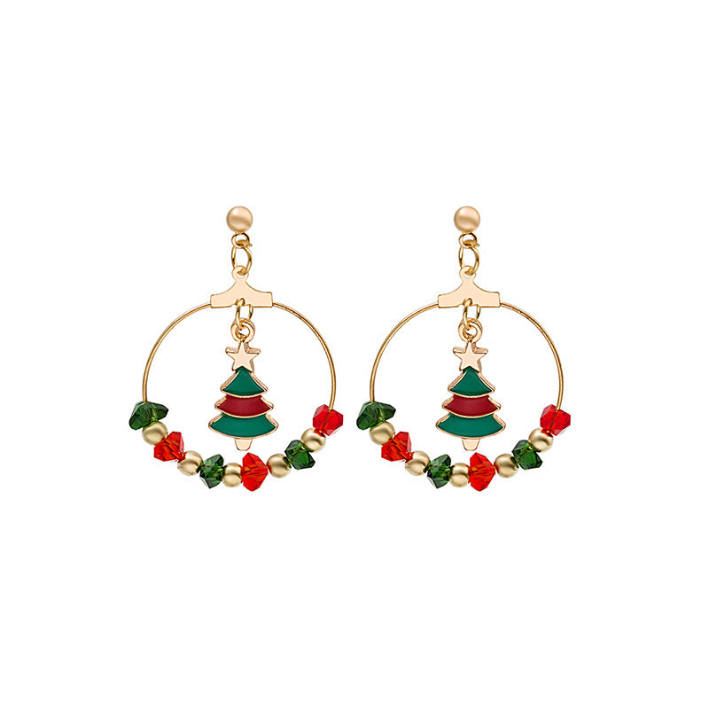 Christmas Series Earrings Santa Gifts