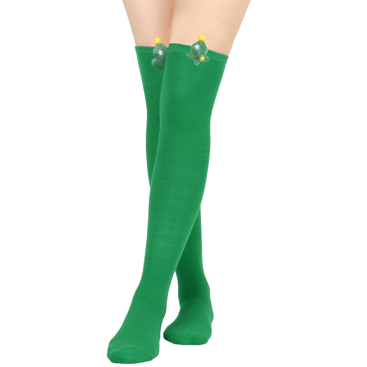 Christmas Doll Over-the-knee Stockings