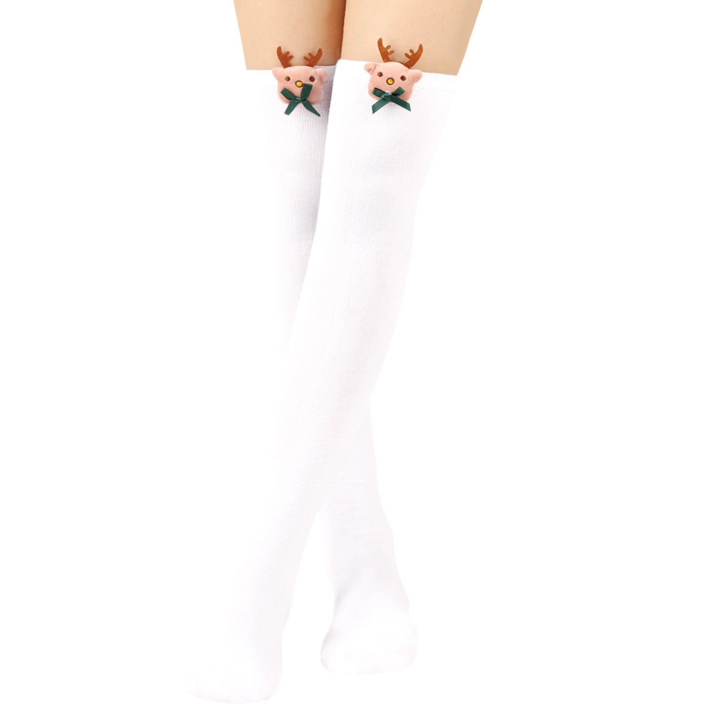 Christmas Doll Over-the-knee Stockings