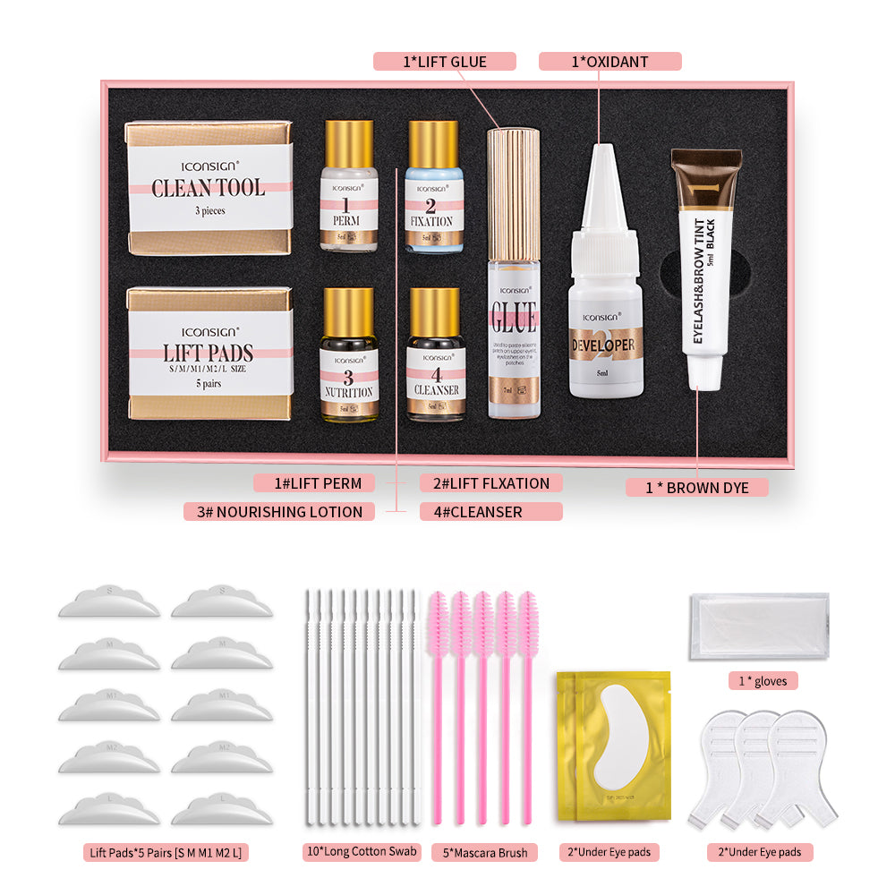 ICONSIGN Lash Lift EyeLash Eyebrow Dye Tint Kit