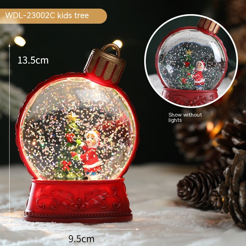 Christmas LED Snow Globe