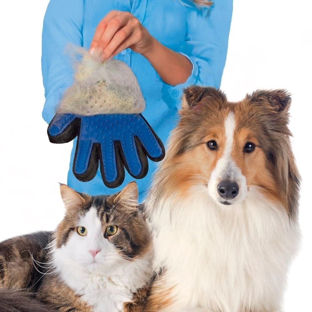 Pet Grooming Glove for Shedding