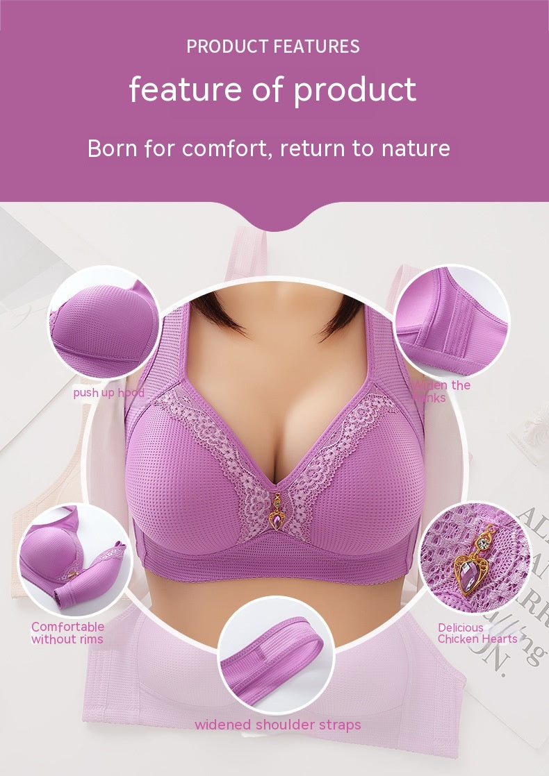 Wireless Push Up Bra