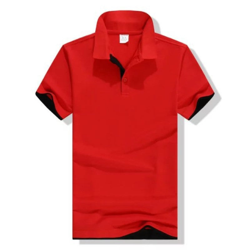 Stand Collar Polo Shirt