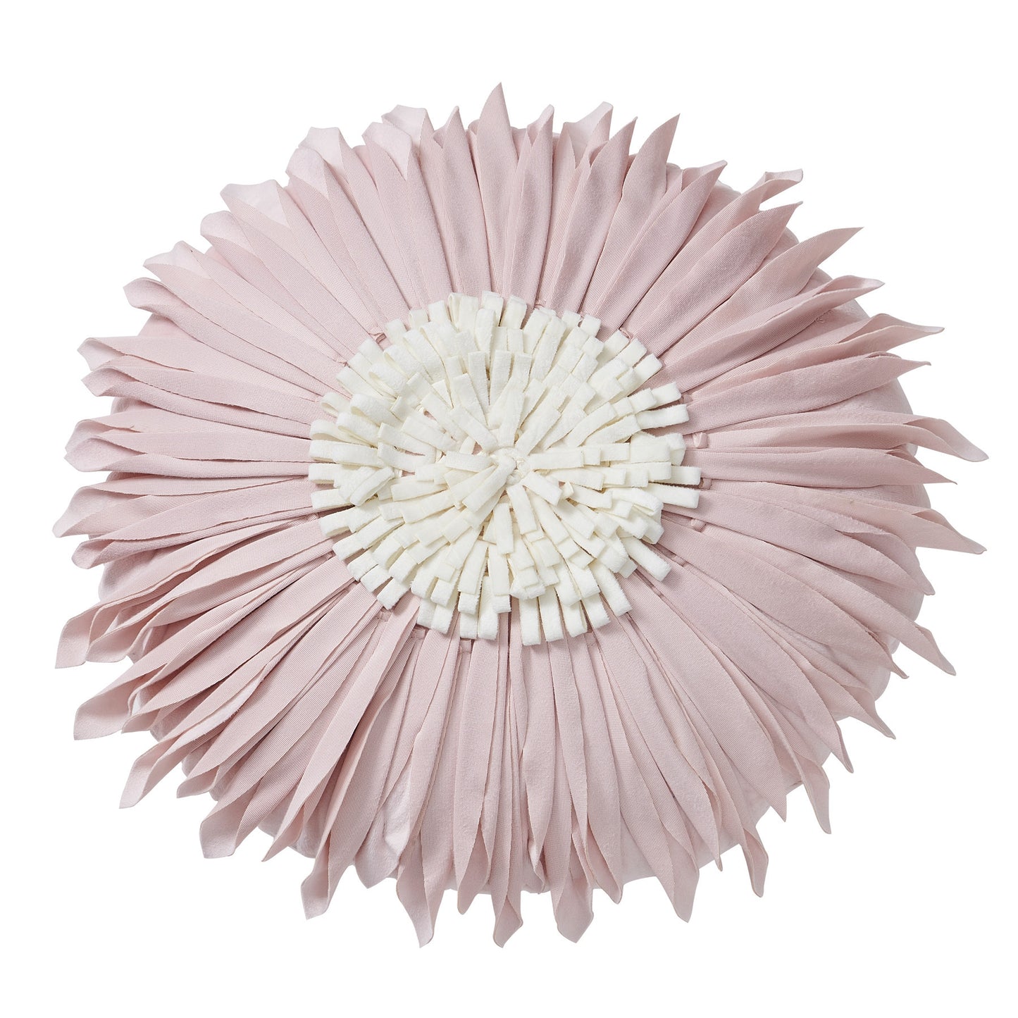 Sun Flower Explosion Round Chrysanthemum Pillow