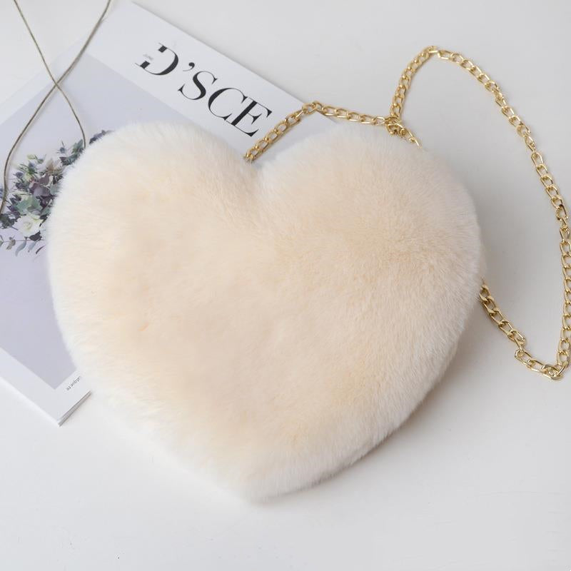 Love Plush Chain Shoulder Bag