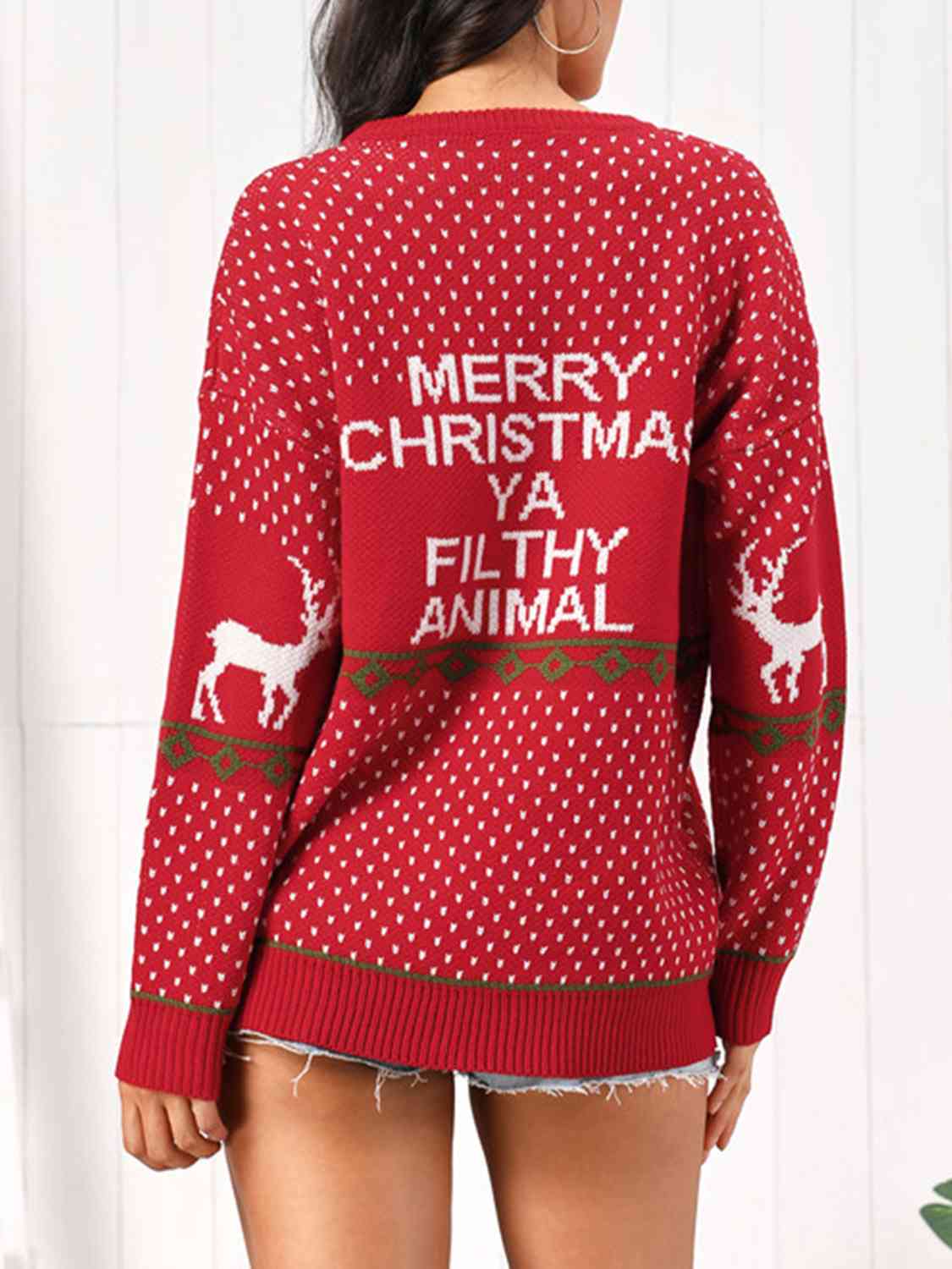 Ya Filthy Animal! Christmas Sweater