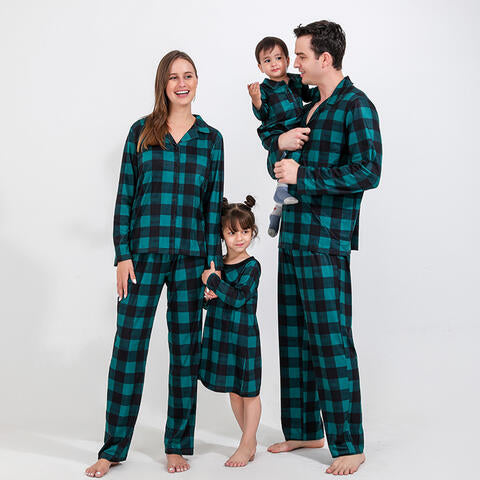 Boy Plaid Shirt and Pants Set