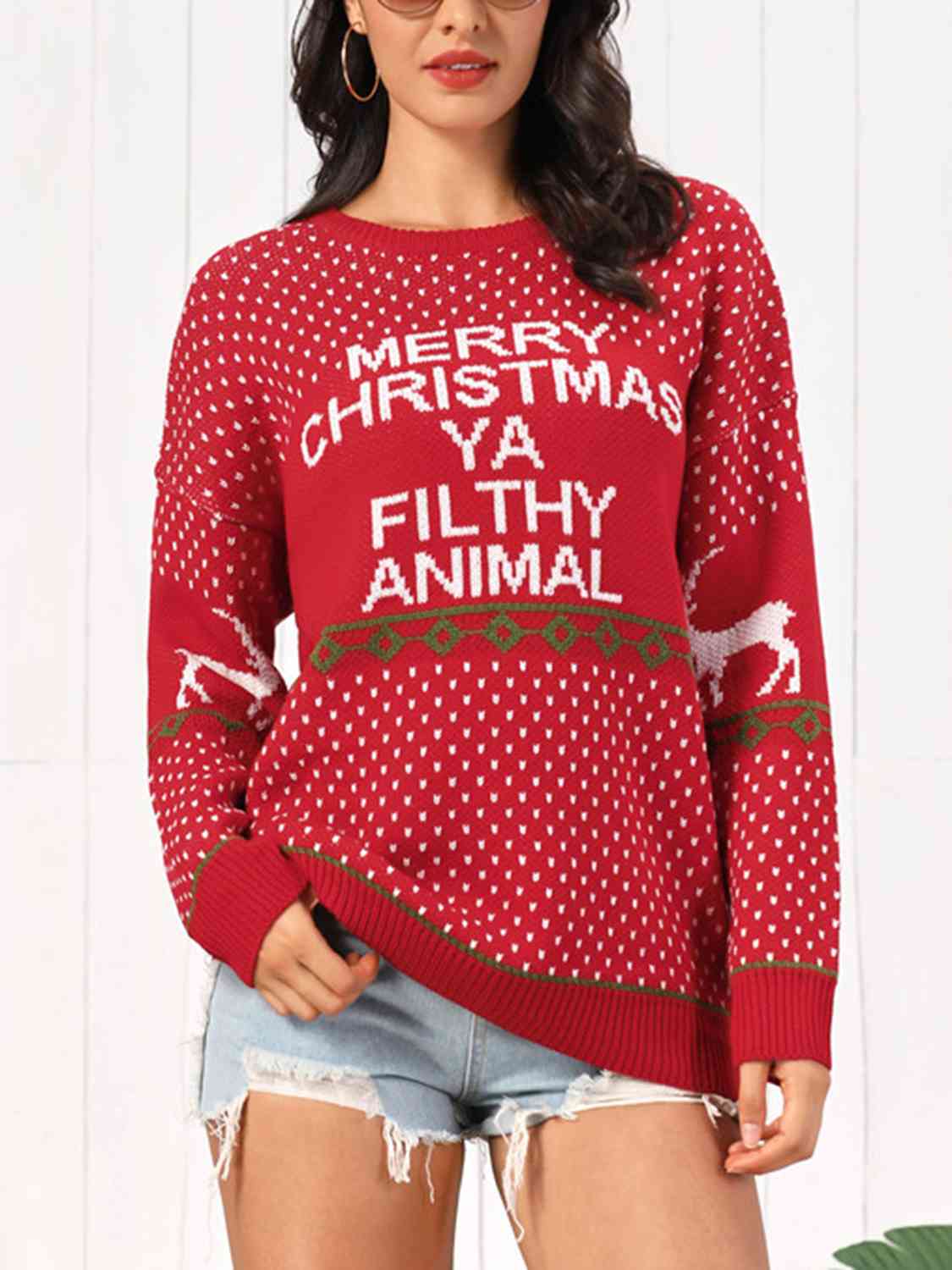 Ya Filthy Animal! Christmas Sweater