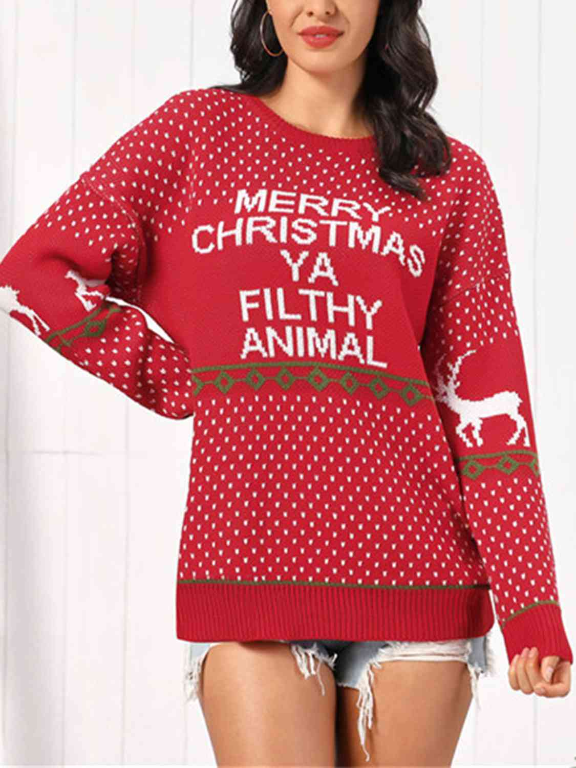 Ya Filthy Animal! Christmas Sweater